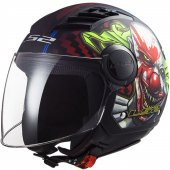LS2 AIRFLOW HAPPY DREAMS MAT KASK - 1