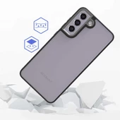 Galaxy S21 FE Kılıf Zore Flora Buton,Kenar Çevresi Renkli Kılıf thumbnail 12