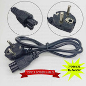 NOTEBOOK ADAPTÖR ŞARJ KABLOSU - Asus HP Dell Lenovo Dizüstü Bilgisayar Monitörü YONCA POWER KABLOSU - 6