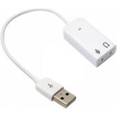 USB Kablolu Ses Kartı 7.1 Sound Çevirici Dönüştürücü Aynı Gün Cargo!!! - 1