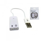 HHM _ UMUT BİKİŞİM TEKNOLOJİLERİ ANKARA_Usb To 7.1 Ses Çevirici Aparat Kablolu Usb Ses Kartı - 1