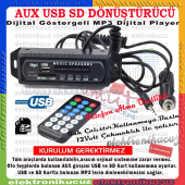 Tak Çalıştır Araç Oto Çakmaklık Girişli Oto Teyp Dönüştürücü - 1