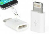 ÇEVİRİCİ DÖNÜŞTÜRÜCÜ IPHONE iPhone 6 6s PLUS Usb TO Micro OTG iPhone  iPad Micro Usb - 1