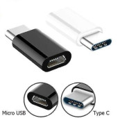 Mikro Usb Girişli Telefon Şarj Aletini Yeni Nesil Type-C Otg Mikro USB Adaptör Dönüştürücü Çevirici - 5