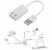 7.1 Kablolu Ses Kartı Notebook Pc Mac Apple Mac Uyumlu - 1