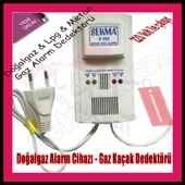 METAN (DOĞAL GAZ) GAZ ALARM DEDEKTÖRÜ , DOĞALGAZ ALARM DEDEKTÖRÜ GAZ ALARM CİHAZI LPG ALARMI - 2