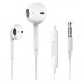 Huawei Y7 2019 uyumlu Kulaklık Mikrofonlu Kulak içi Stereo 3.5mm Jaklı Kablolu - 1