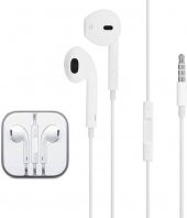 İPHONE - İOS - APPLE UYUMLU 3.5 MM JAK GİRİŞLİ MİKROFONLU KULAKLIK KULAK İÇİ EARPODS TİPTE - 1