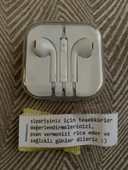 Samsung Galaxy S9 uyumlu Kulaklık Mikrofonlu Kulak içi Stereo 3.5mm Jaklı thumbnail 4