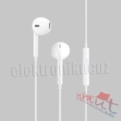 Alcatel A3 uyumlu Mikrofonlu Kulaklık Baslı Tizli Kulakiçi Mp3 Kulaklık 3.5mm Stereo Jaklı - 4