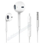Realme C2 uyumlu Kulaklık Mikrofonlu Kulak içi Stereo 3.5mm Jaklı Kablolu YENİ TİP UYUMLU MODEL - 5