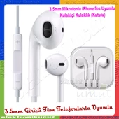 General Mobile GM 6 HD uyumlu Süper Bas Super Tiz Mikrofonlu 3.5mm Kulak içi Kulaklık Modeli Kulakiçi Kulaklık Kablolu - 3
