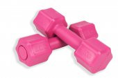 Ecgspor 1 Kg Pembe Dambıl Seti 1 Kg X 2 Toplam 2 Kg Ağırlık Seti - 1
