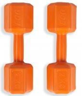 Ecgspor 2 KG Turuncu Dambıl Seti 2 KG x 2 Toplam 4 KG Ağırlık Seti - 4