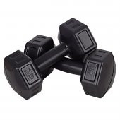 ECGSPOR 3 KG Dambıl Seti Fitness ve Ağırlık Seti Siyah - 1