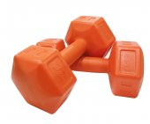 Ecgspor 3 Kg Turuncu Dambıl Seti 3 Kg x 2 Adet Toplam 6 Kg Ağırlık Seti - 1