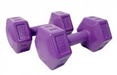 Ecgspor 3 Kg Mor Dambıl Seti 3 Kg x 2 Adet Toplam 6 Kg Ağırlık Seti - 2