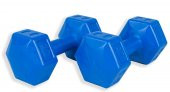 ECGSPOR 3 KG Dambıl Seti Fitness ve Ağırlık Seti Mavi - 2