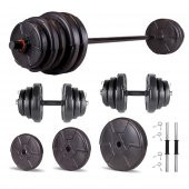 Ecgspor HERO Serisi 55 KG Dambıl Seti ve HSeti Ağırlık Fitness Seti - 1