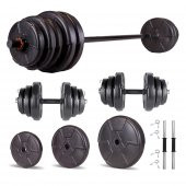 Ecgspor HERO Serisi 65 KG Dambıl Seti ve HSeti Ağırlık Fitness Seti - 1