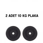 Ecgspor 22 Kg Halter Seti - Deadlift Squat Biceps Triceps Shoulder - 2