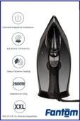 Fantom Forza IR Siyah Buharlı Ütü 2600 W thumbnail 1