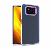 Xiaomi Poco X3 Kılıf Zore Flora Buton,Kenar Çevresi Renkli Kılıf thumbnail 5