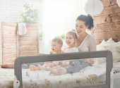 BabyDOOR White Katlanabilir Yatak Bariyeri 90 cm - 3