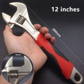 Kurbağacık Anahtar  No 12 - 300 Mm Çak Amaçlı Anahtar İngiliz Anahtar ANAHTAR BOYU 30 CM - 2