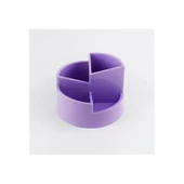 Ops Masa Seti Kalemlik Organizer Pastel Mor Masa Üstü Organizer - 1