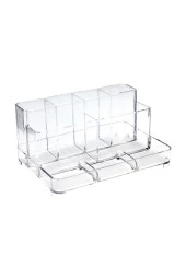 Ops Masa Seti Kalemlik Organizer Şeffaf Masa Üstü Organizer - 1