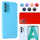 FitCase Samsung Galaxy A33 5G Glass Kamera Korumalı Lansman Silikon Kapak - 1