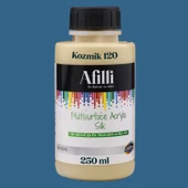 Afilli Su Bazlı Saf Akrilik Boya Pastel Hobi Boyası Ev Bakım Canlı Renkler 250 ml - 10