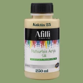Afilli Su Bazlı Saf Akrilik Boya Pastel Hobi Boyası Ev Bakım Canlı Renkler 250 ml - 4