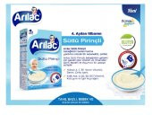 ARILAC Sütlü Muzlu Bebek Ve Küçük Çocuk Ek Gıdası 200 gr X 4 Adet - 4
