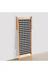 ADAWALL BLACK-WHITE KATLANABİLİR ŞEZLONG - 2