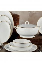 Aryıldız Royal Queen Bone Porselen Topkapı 60 Parça Yemek Takımı 60026 - 1