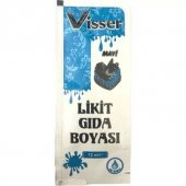 Visser Likit Gıda Boyası 12 ml x 4 ADET - 8