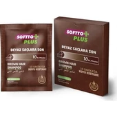 Softto Plus Boya Şampuan - Kahve - 1