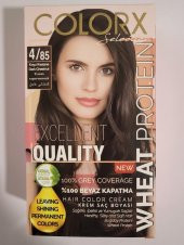 Colorx Saç Boyası Tekli Set - 4.85 KOYU KESTANE - 1