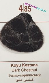 Colorx Saç Boyası Tekli Set - 4.85 KOYU KESTANE - 2