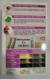 Colorx Saç Boyası İkili Set - 6.11 ZEYTİN KUMRAL - 2