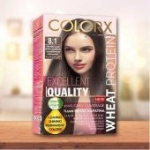Colorx Saç Boyası Tekli Set - 8.1 Orta Küllü Kumral - 1
