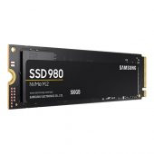SAMSUNG 500GB SSD980 MZ-V8V500BW 3100- 2600MB/s M2 PCIe NVMe Gen3 Disk - 1