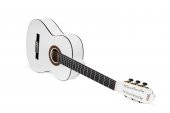 VALENCIA VC104TWT KLASİK GİTAR 4/4 BEYAZ SAP ÇELİKLİ Valencia, VC104TWT, 4/4 size Classical Guitar, BEYAZ - 5