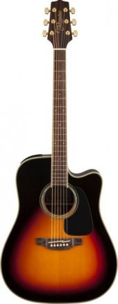 Takamine GD51CE-BSB GLS TP44-TD Elektro Akustik Gitar thumbnail 1