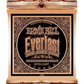 Ernie Ball P02550 Everlast Akustik Gitar Teli (Extra Light) - 1