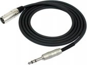 KIRLIN MP-483PR-3M-BK 3 Metre XLR-TRS Stereo Kablo thumbnail 1