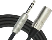 KIRLIN MP-483PR-3M-BK 3 Metre XLR-TRS Stereo Kablo thumbnail 2