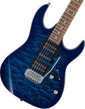 IBANEZ GRX70QA-TBB Transparent Blue Burst Elektro Gitar - 2